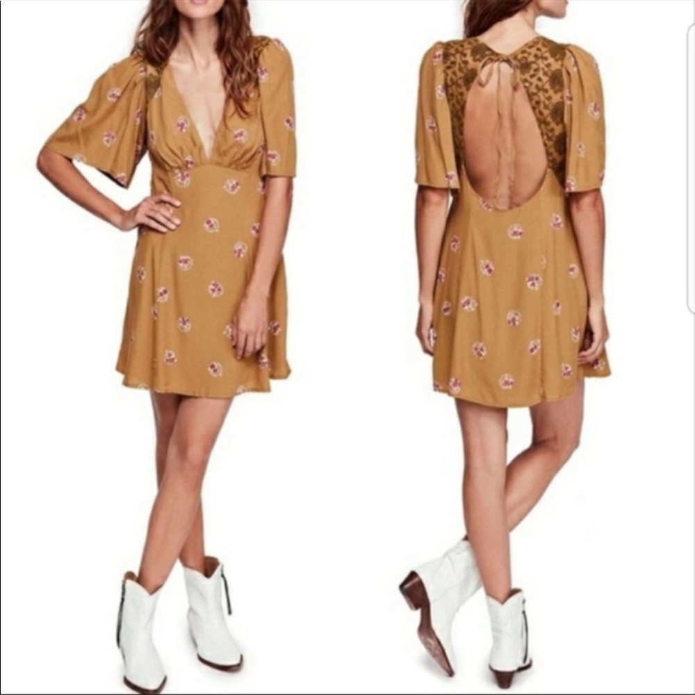 🆕🌻Free People NWT Clove Comb Dress 👗